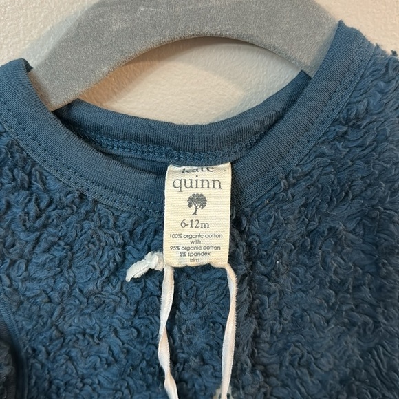 NWT Kate Quinn Fuzzy Baby Romper and Booties - Picture 3 of 6